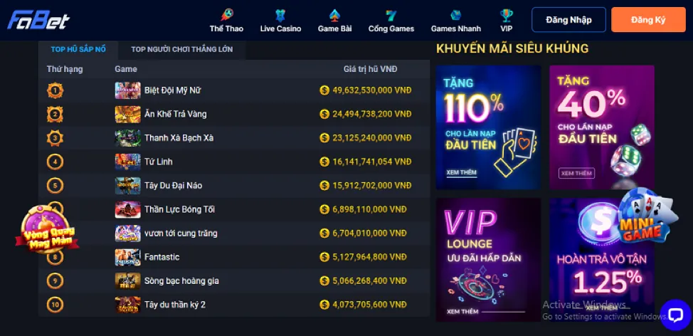 Giao diện y088 app hiển thị đa dạng các môn thể thao và lựa chọn cá cược