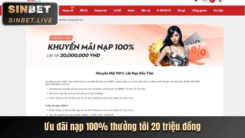 Ưu đãi nạp tiền